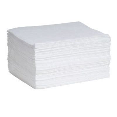 Allied Sorbent Wp100m White Polypropylene Oil Sorbent Pad, 26.7 Gal Per Package/34.18 Oz. Per ...