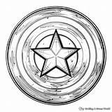 Free Printable Captain America Shield Coloring Pages  FREE Printables sketch template