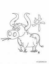 Coloriage Boeuf Facile Dessin Gratuit à Imprimer sketch template