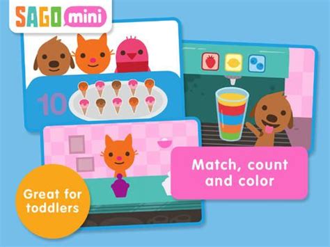 Sago Mini Pet Cafe | Pet cafe, Kids app, Best math apps