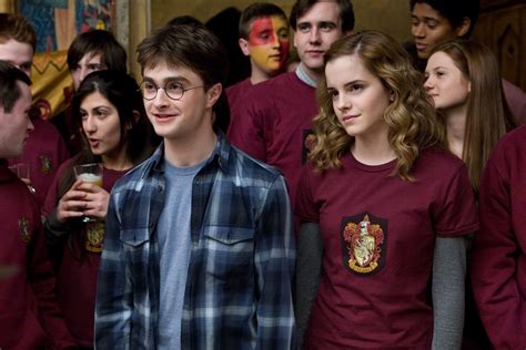 Harry and Hermione after Quidditch — Harry Potter Fan Zone