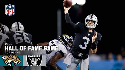 Raiders Win! Top Plays From Hall of Fame Game vs. Jaguars | Highlights | Raiders | NFL - YouTube