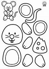 Cut And Paste Face Printables Sketch Coloring Page sketch template