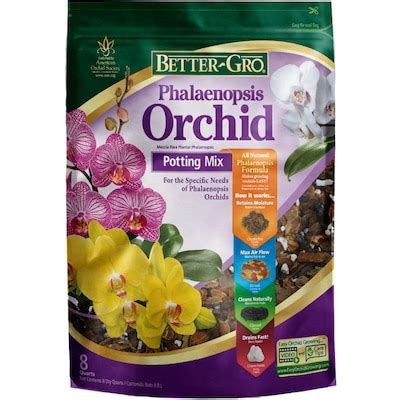 BETTER-GRO Orchid 8-Quart Organic Potting Soil Mix at Lowes.com