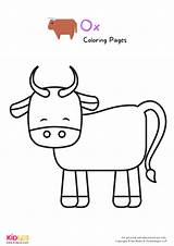 Ox Coloring Pages For Kids – Free Printables  Art & Craft sketch template
