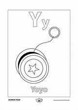 Yo Coloring Pages sketch template