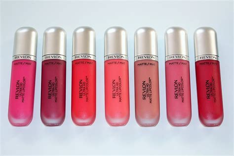 Revlon Ultra HD Matte Lip Color Review & Swatches - Really Ree