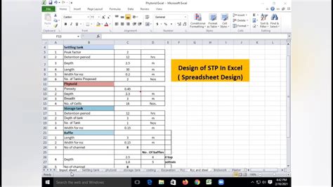 Ro Plant Design Calculation Excel - farewelldiy