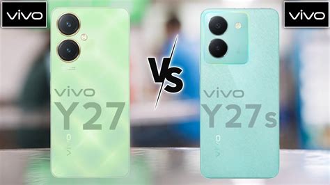 Vivo Y27 4G Vs Vivo Y27S 4G - YouTube