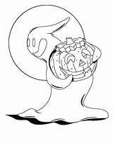 Free Printable Ghost Coloring Pages For Kids sketch template