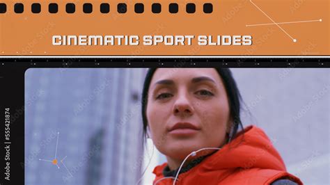 Sport Slides Presentation Stock Template | Adobe Stock