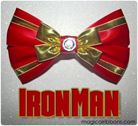 RTS Iron Man Bow – Magical Ribbons