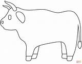 Coloriage  Émoji boeuf Coloriages à Imprimer Gratuits sketch template