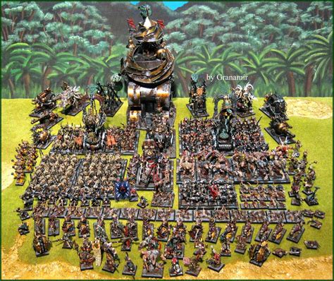 Skaven army Update 2012 by Granamir by Granamir on DeviantArt