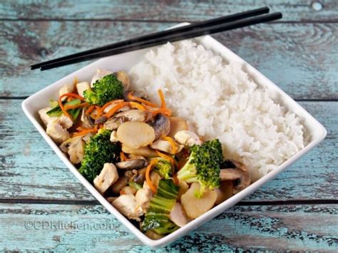 Sizzling Chicken Stir Fry Recipe | CDKitchen.com