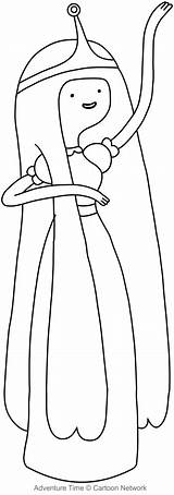 Drawing Of Princess Bubblegum Adventure Time coloring Pages sketch template