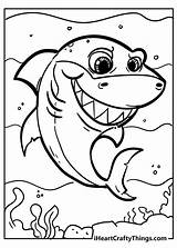 Toddler Shark Coloring Pages sketch template