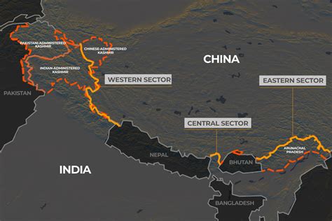 Map India China Border – Get Map Update