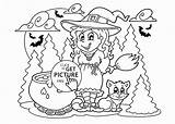Halloween Themed Coloring Pages At GetColoringscom  Free Printable sketch template