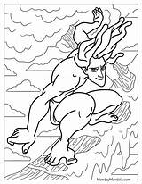 21 Tarzan Coloring Pages Free PDF Printables sketch template