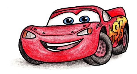 30-Day Art Challenge Day 2: Lightening McQueen (Rebecca's Drawing) Pencil Drawings Tumblr ...