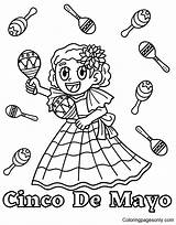 Cinco De Mayo Coloring Pages Printable For Free Download sketch template