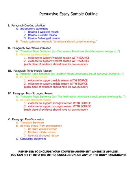 Parts Of Position Paper Introduction Body - IMAGESEE