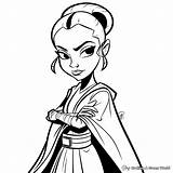 Jedi Coloring Pages  Free & Printable sketch template