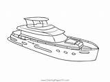 Magellano Splash Yach Coloring Page For Kids  Free Yachts Printable sketch template