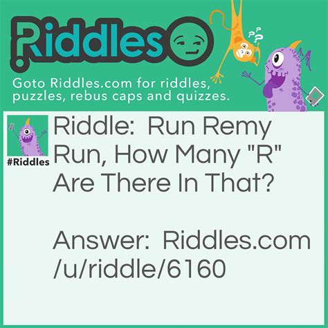 How Many "R"... Riddle And Answer - Riddles.com