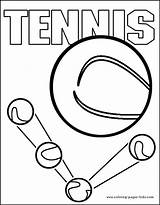 Tennis color page  Coloring pages For Kids sketch template