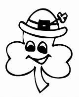 Shamrock Coloring Printable sketch template