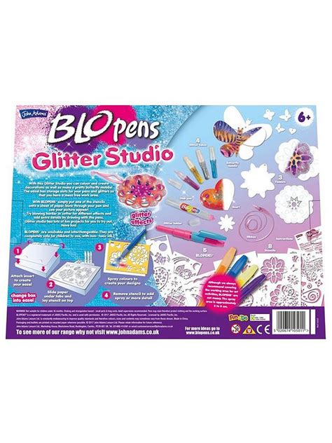 John Adams Blo Pens Glitter Studio | Very.co.uk