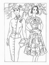 Free Fashion Coloring Pages For Adults sketch template