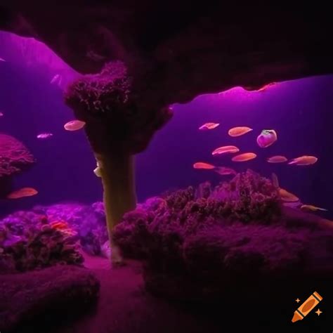 Image of underwater alien flower fields on Craiyon