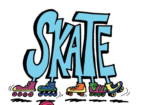 kids roller skating clip art - Clip Art Library