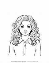 Desenho Para Colorir Mulher sketch template