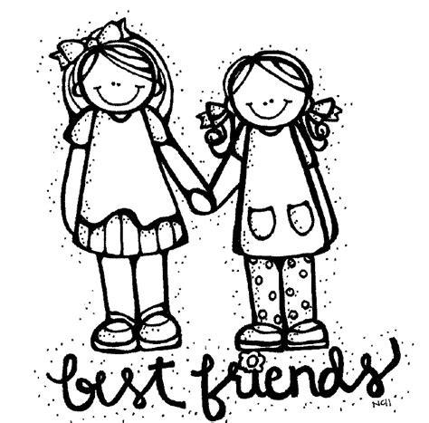 Clip art girl friends clipart - WikiClipArt