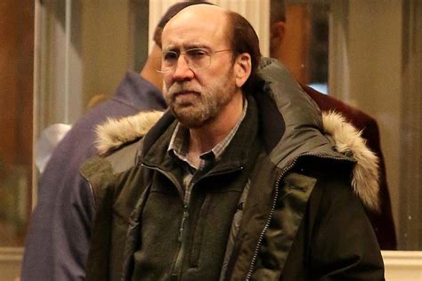 Nicolas Cage Goes Bald as He's Spotted Filming New Movie in Canada