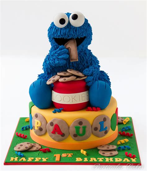 Sesame Street Presents Cookie Monster Cake | Monster cake, Monster ...