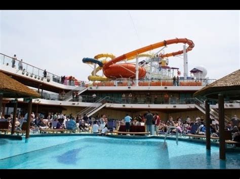 Carnival Breeze lido deck 10 tour - YouTube