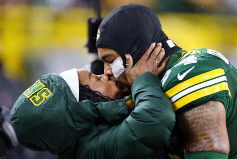 Packers safety Jonathan Owens and Simone Biles express their love in heartfelt Valentine's Day ...