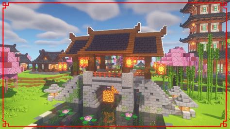 Pin on Minecraft Japanese Builds