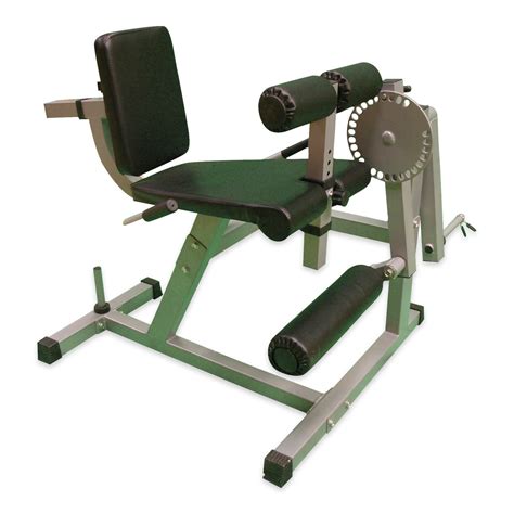 PRO HEAVY DUTY SEATED OLYMPIC LEG CURL & EXTENSION MACHINE QUADS ...