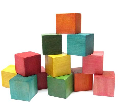 wood toys 28 Blocks colorful waldorf building blocks. $28.00, via Etsy ...