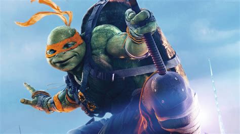 Michelangelo TMNT poster HD wallpaper | Wallpaper Flare