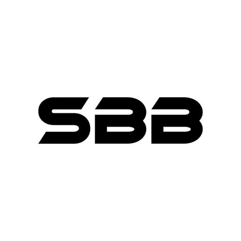 SBB Logo Design, Inspiration for a Unique Identity. Modern Elegance and ...