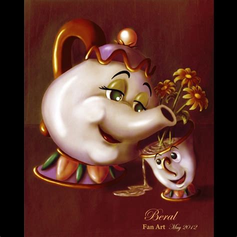 Mrs.Potts and Chip - Disney Parents Fan Art (31449948) - Fanpop