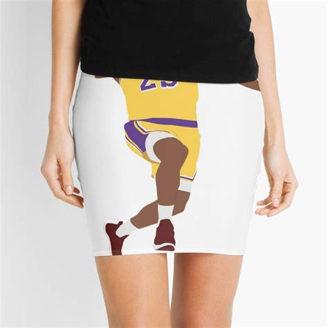 "LeBron James - Dunk" Mini Skirt for Sale by PatOrmsby17 | Redbubble