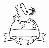 Colomba Pace Disegnidacolorare Pasqua Doves Bestcoloringpagesforkids  sketch template